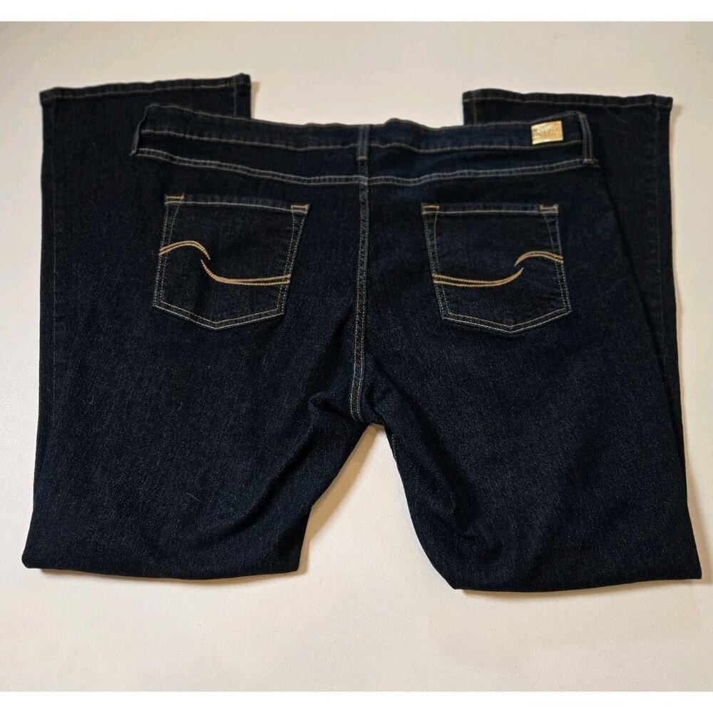 Levis Gold Womens PLUS 24 W Jeans Totally‎ Shaping Boot Cut 42 X 31 Western Logo
